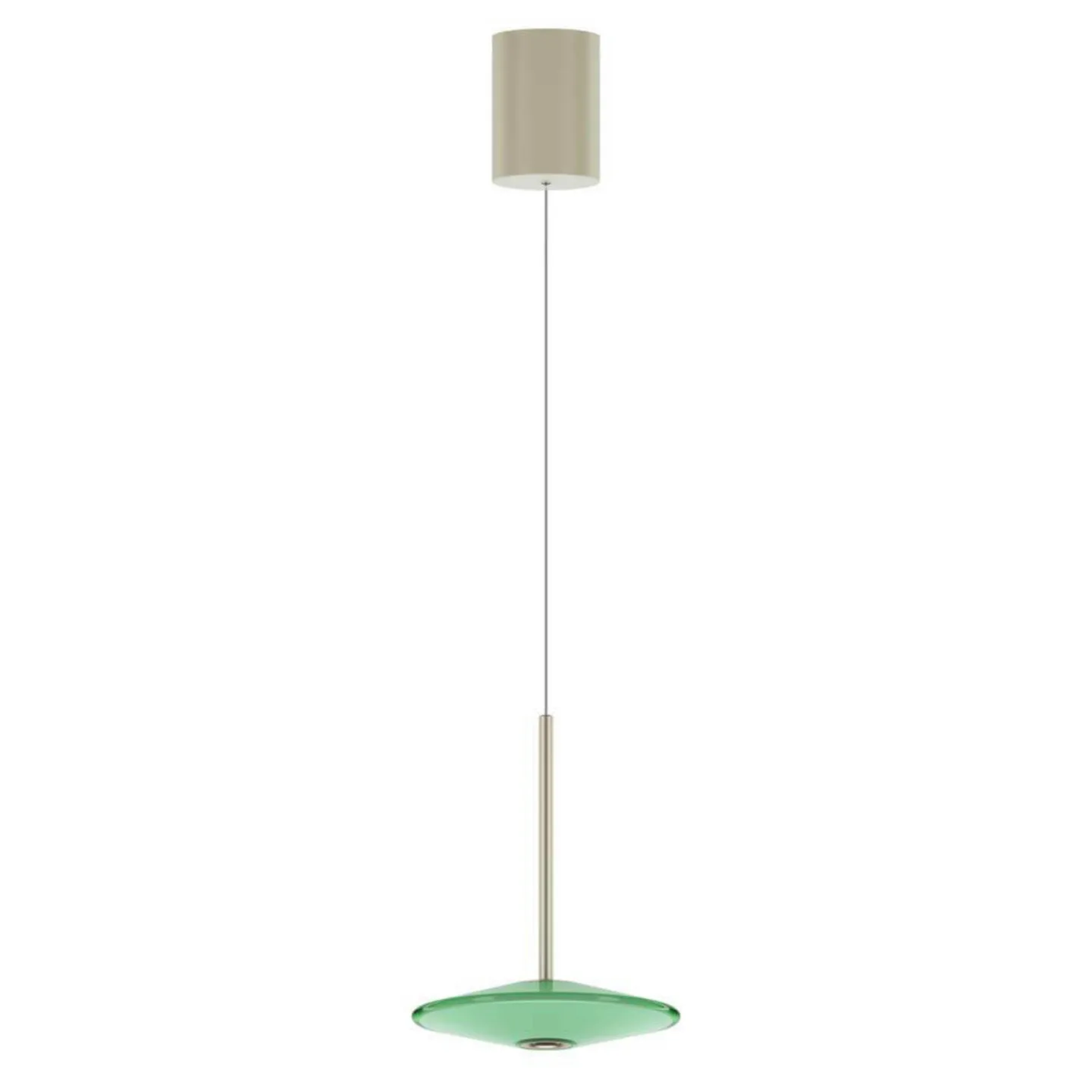 Solene Pendelleuchte Green - Loom Design - Wohnzimmer - Modern - Glas - Einflammig