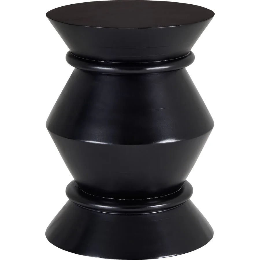 Beistelltisch Yoshi Schwarz Holz 30 cm