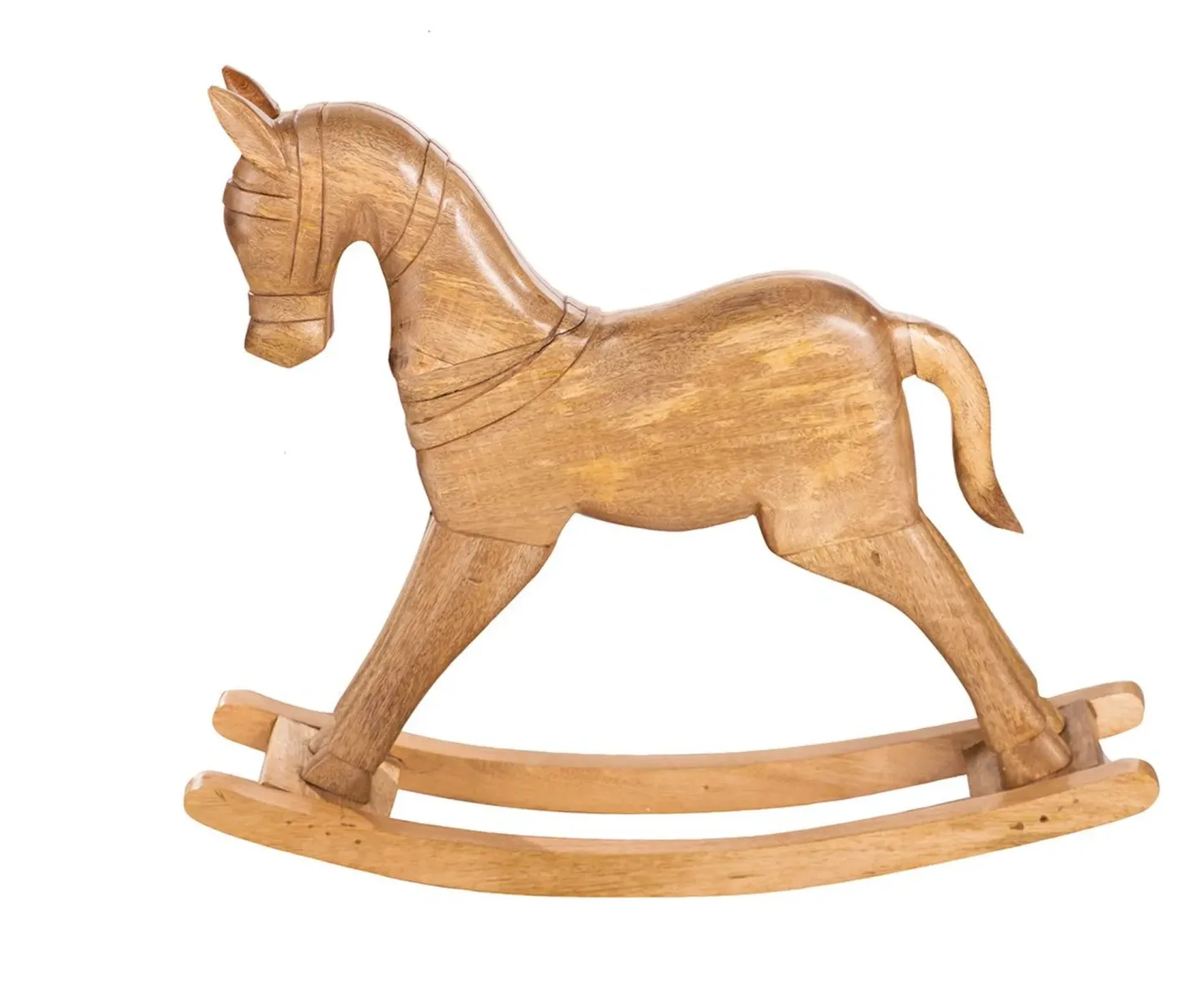 Gilde Figur Schaukelpferd, Holz H: 77 cm | Schubiger Möbel