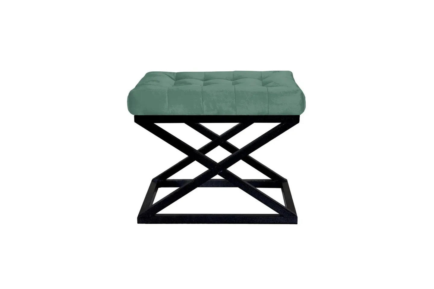 Gillie Sittpuff 40 cm - Svart/Grön