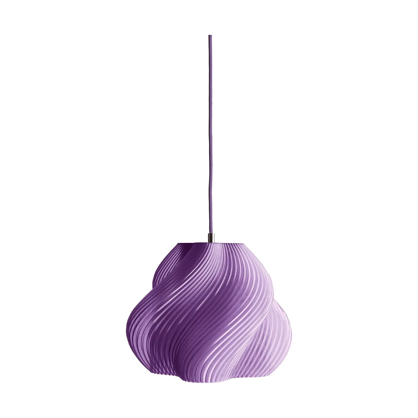 Crème Atelier Soft Serve Pendelleuchte Lavender sorbet-chrome, 02, 25 cm