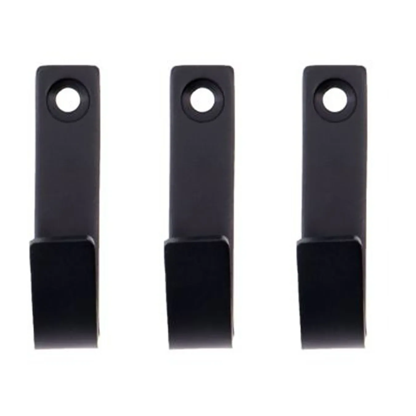 Meraki Thapsus Haken 3er Pack Schwarzes Finish gebürstet