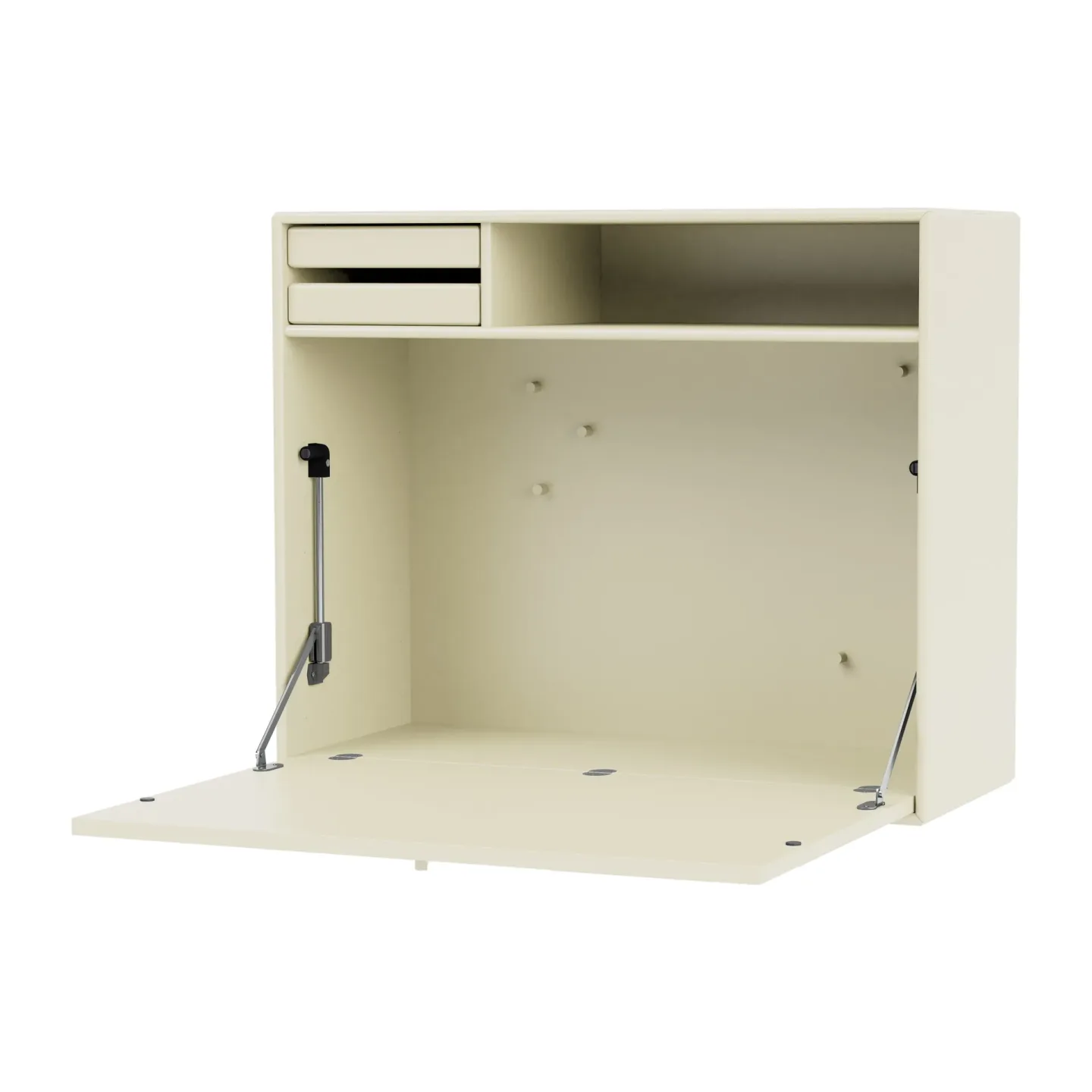 Montana STUDIO skrivbord vägghängt Vanilla 150