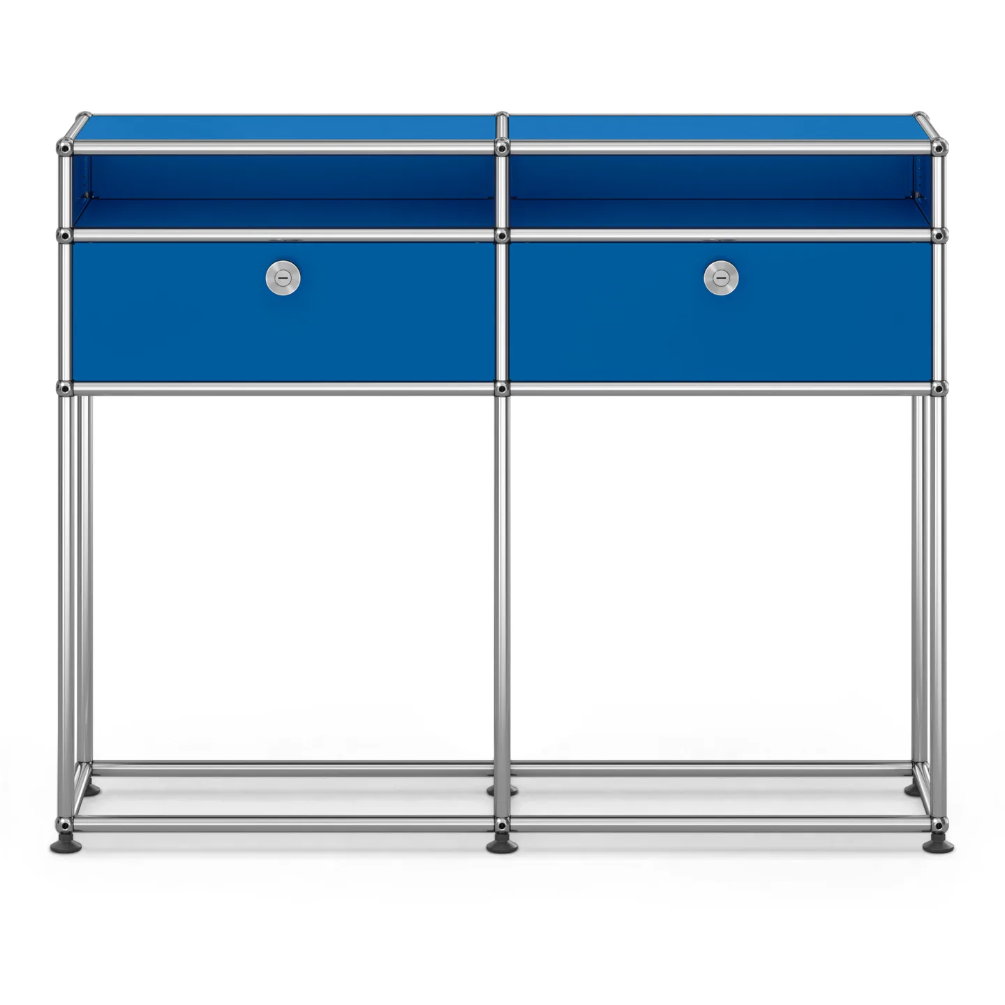 USM - USM Haller Sideboard M51 Gentian Blue - Skänkar och sideboards - Fritz Haller & Paul Schärer - Blå - Metall