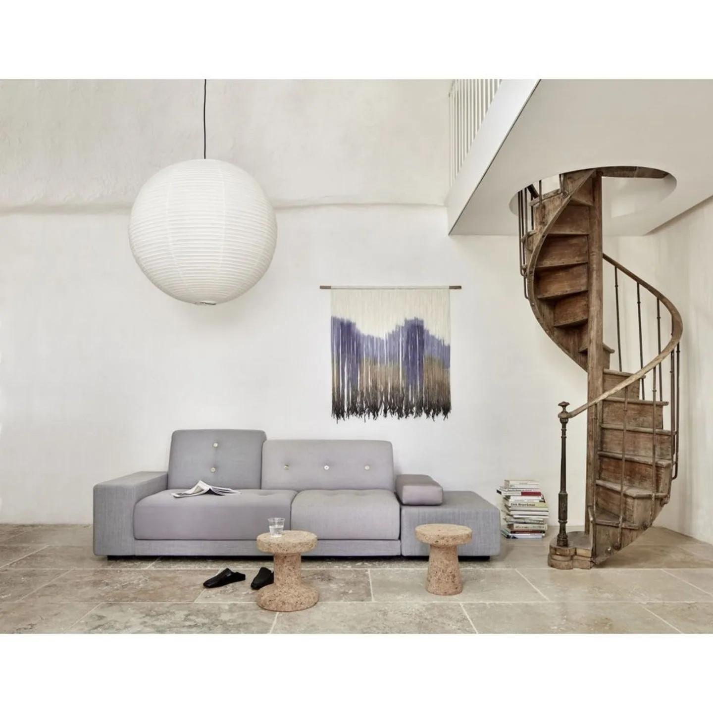 Akari 120A Pendel - Vitra - Stue - Papir / kartong
