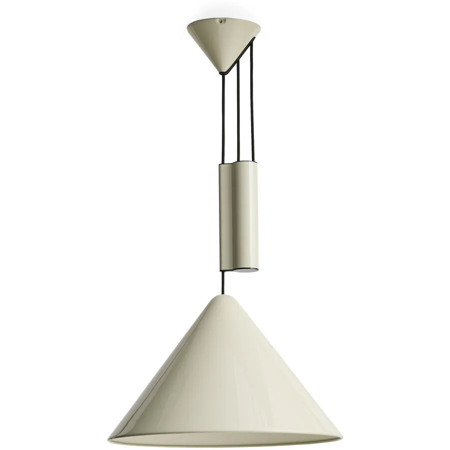 Designer-Pendellampe HAY Compass E27 weiss D 16 cm