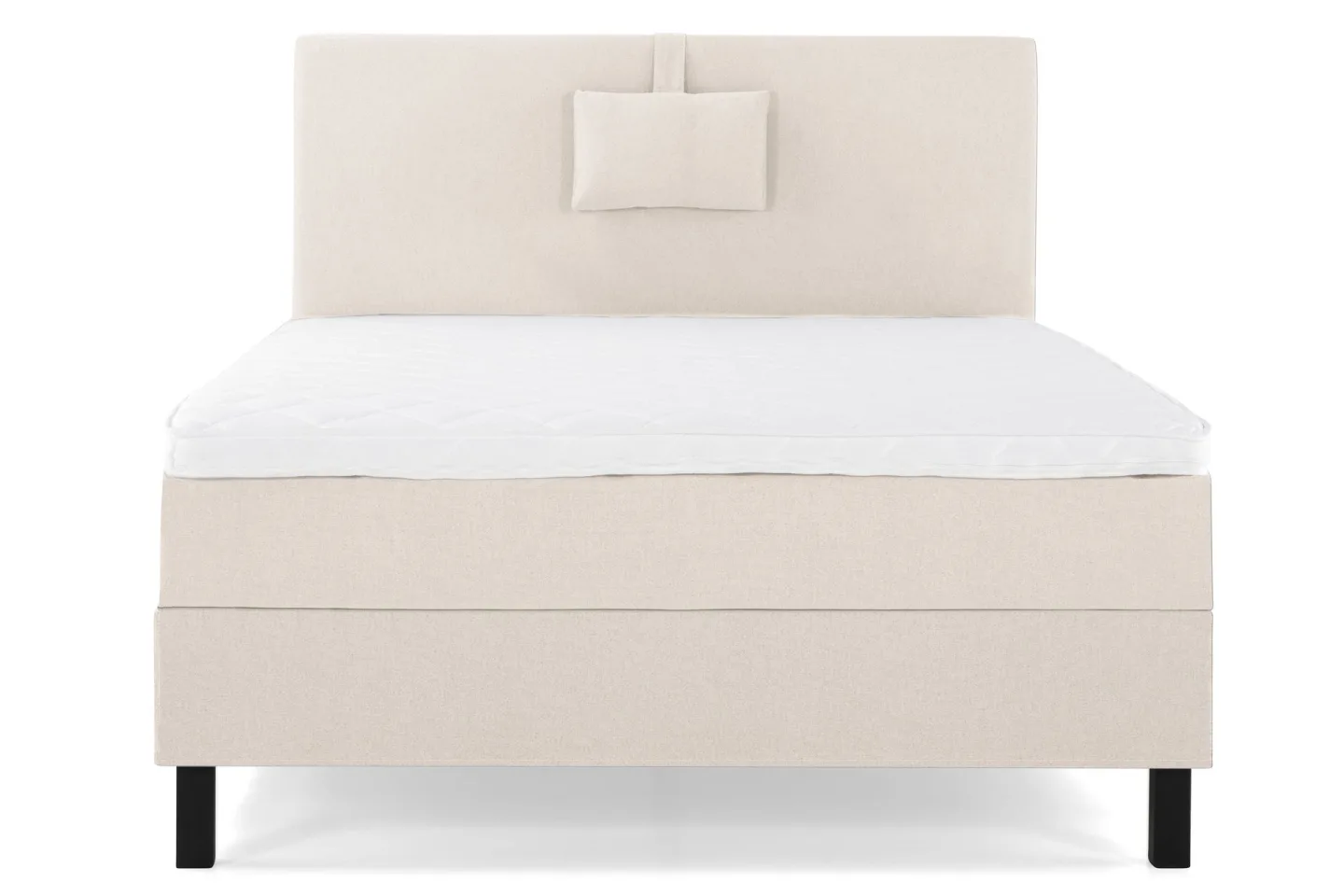 Lucky Komplett Sängpaket 120x200 Skum Slät Sänggavel Nac - Nackkudde Liten Beige