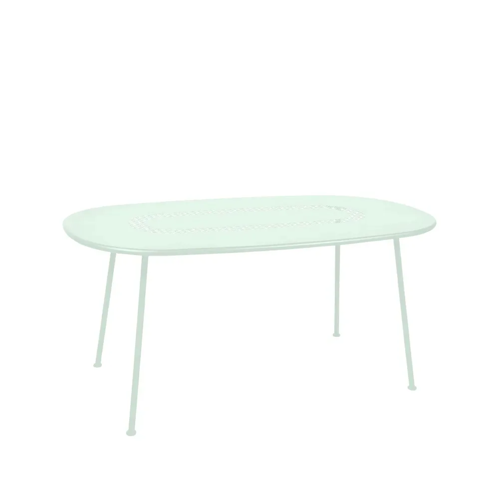 Fermob Lorette bord ovalt Ice mint (grön)