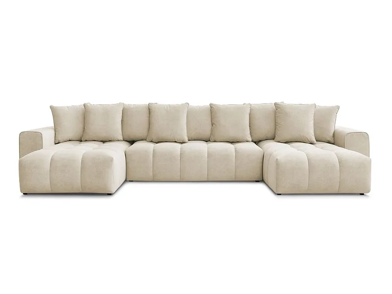 Wohnlandschaft BOBOCHIC MONT-BLANC Samt beige