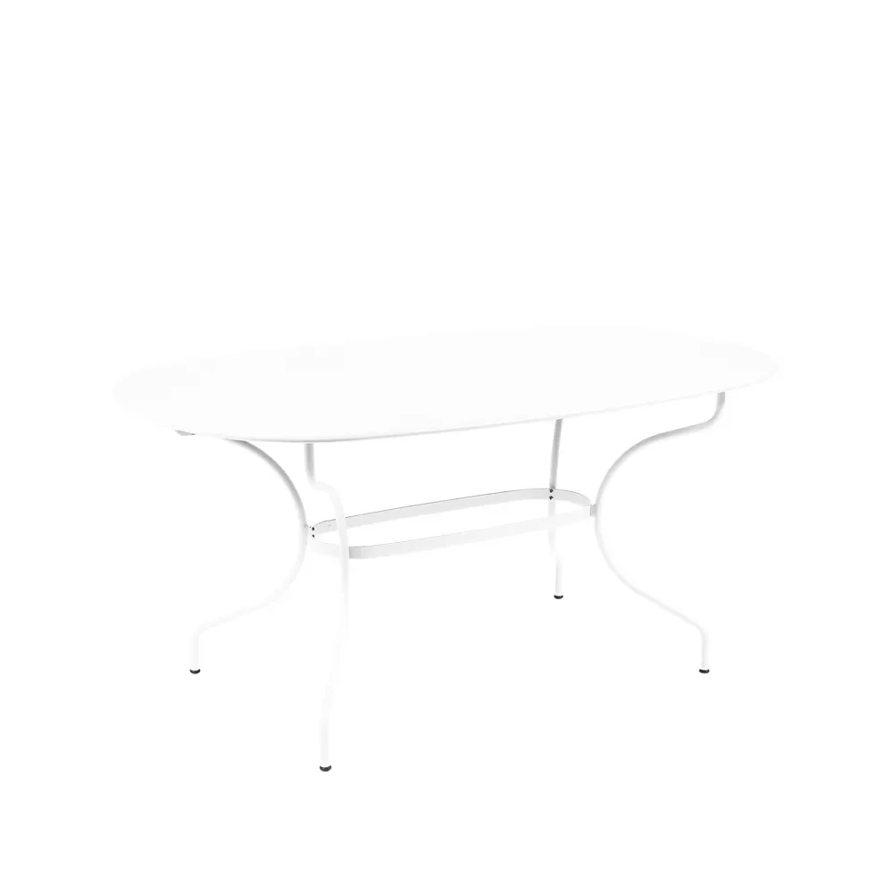 Fermob Opera+ bord ovalt Cotton white (vit)