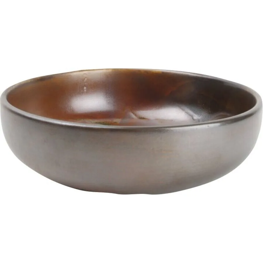 Fine2Dine Schalen-Set Escura Braun Porzellan 20 cm 6.5 cm