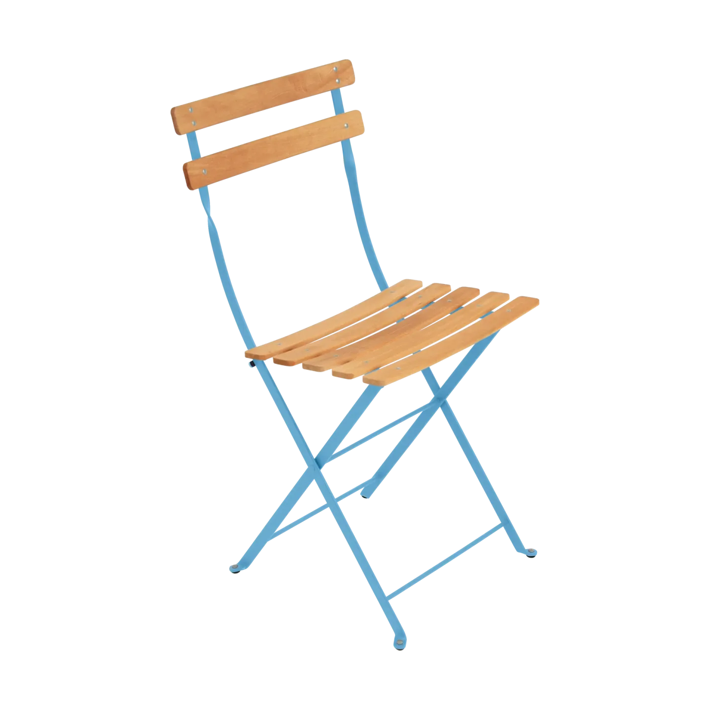 Fermob Bistro Natural stol Maya blue (blå)
