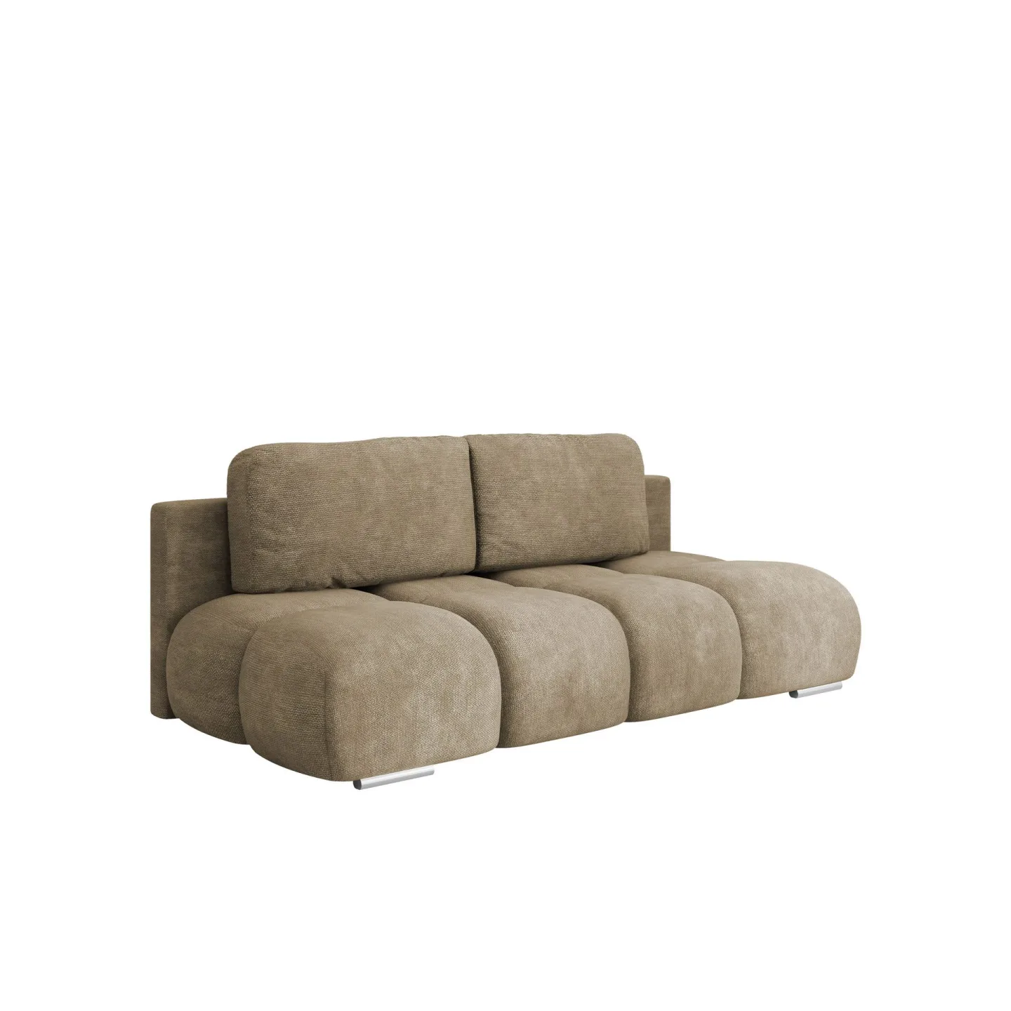 Bjorn 3-sits Bäddsoffa med förvaring - beige