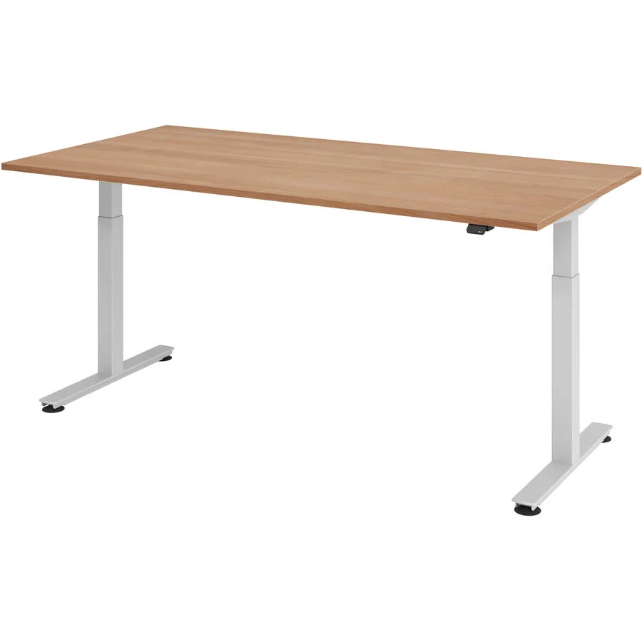 Schreibtisch Office Nussbaum Dekor Holzwerkstoff B 200 T 100 cm
