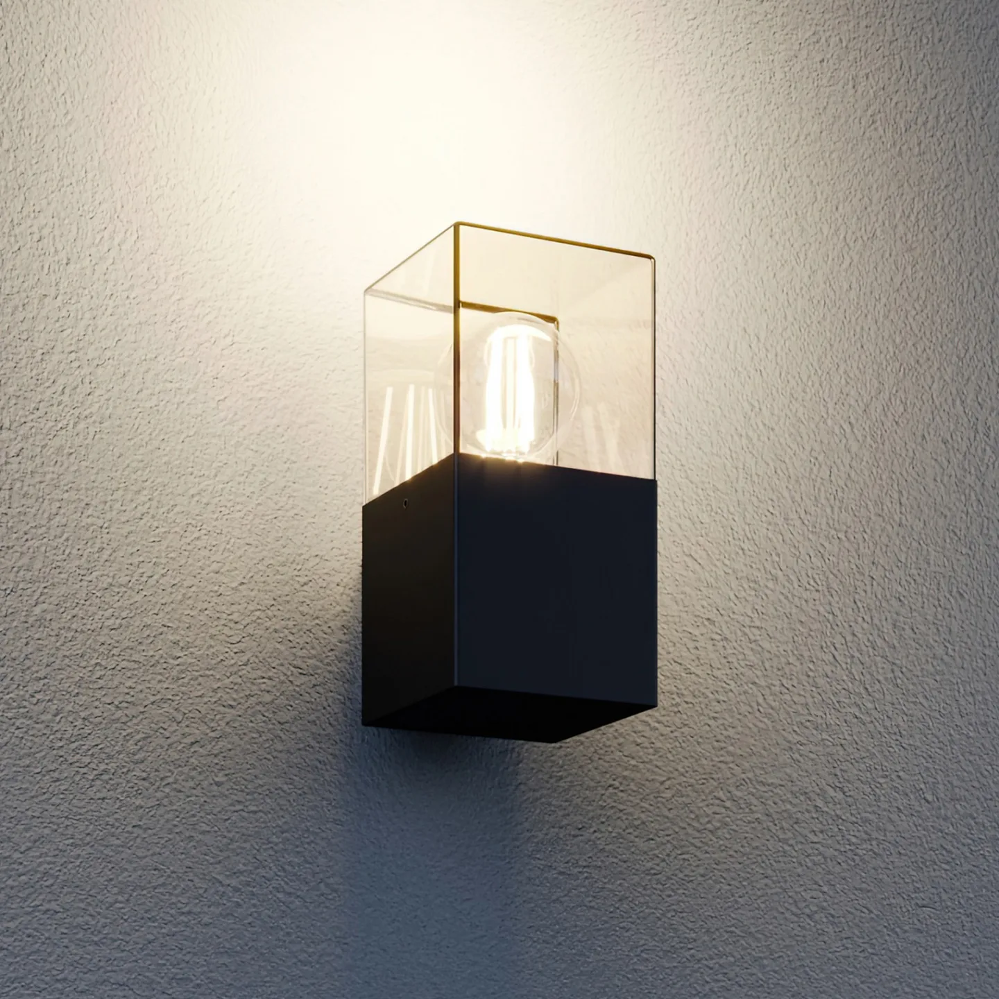 Keke Utendørs Vegglampe Graphite - Lucande - Moderne - Metall - Med en lyskilde