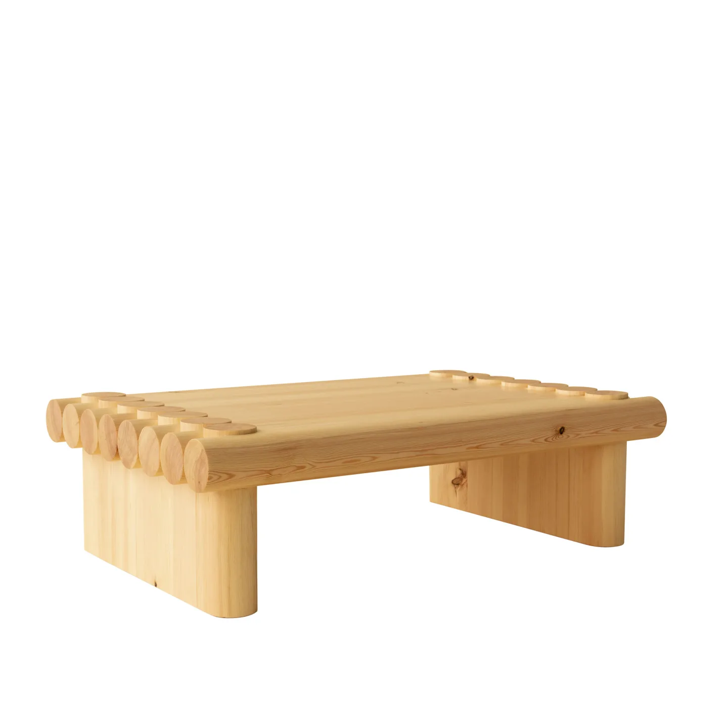 Vaarnii - 004 Coffee Table - Soffbord - Soft Baroque - Träfärgad - Trä