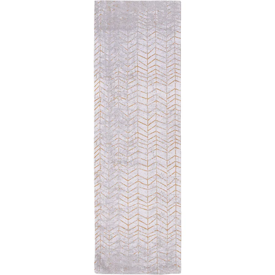 Teppich Jacob's Ladder gelb Polyester 80 x 250 cm