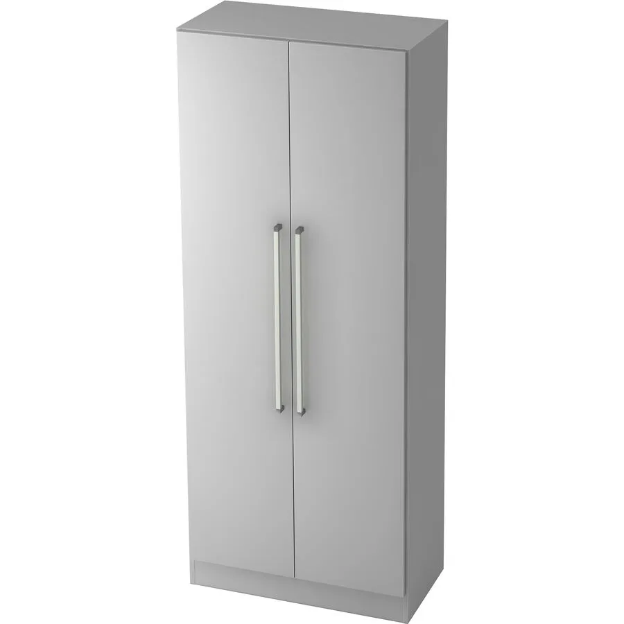 Aktenschrank Office Grau Holzwerkstoff B 80 cm H 200.4 cm
