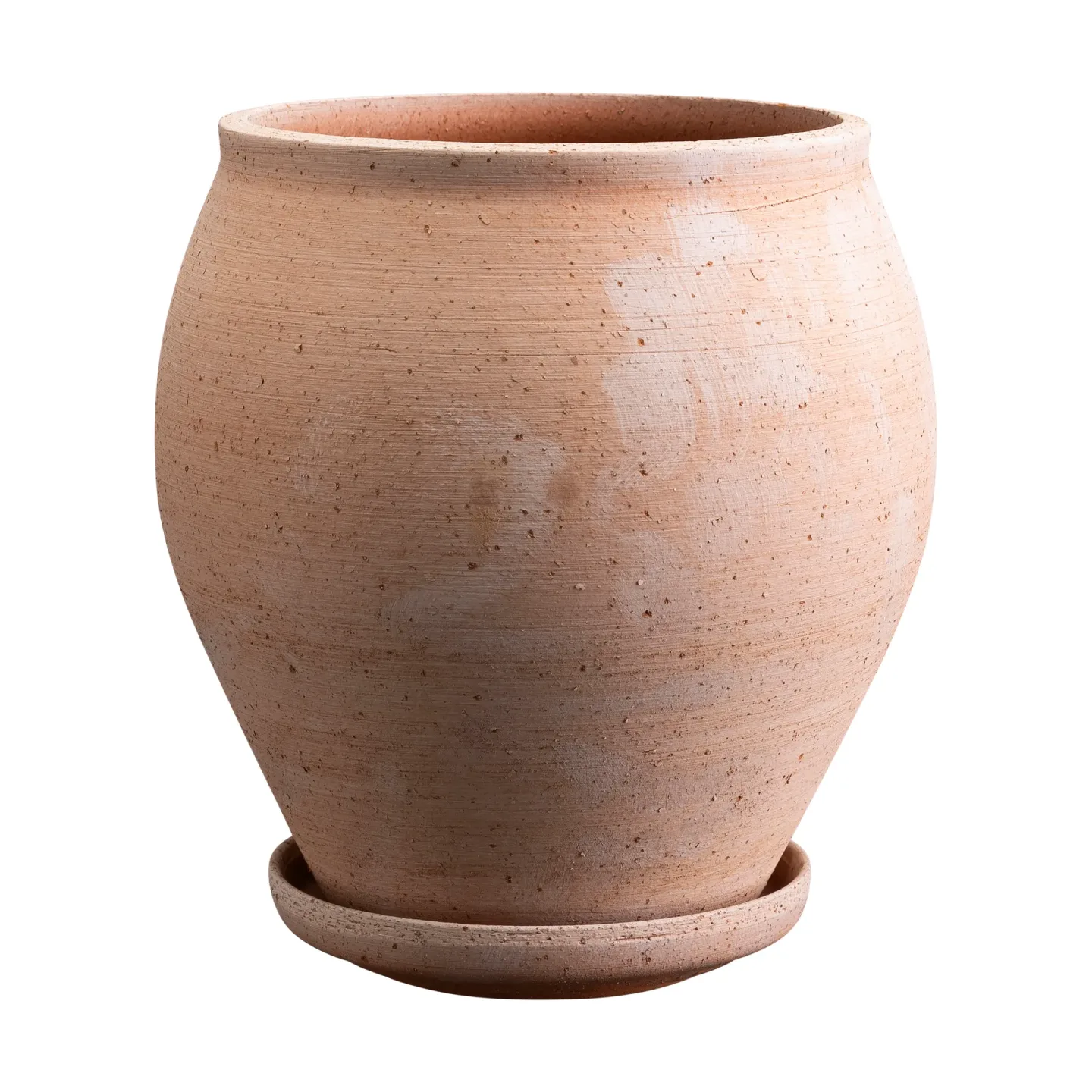 Bergs Potter Delphi Topf mit Untersetzer 2-teilig Rosa, Ø20 cm