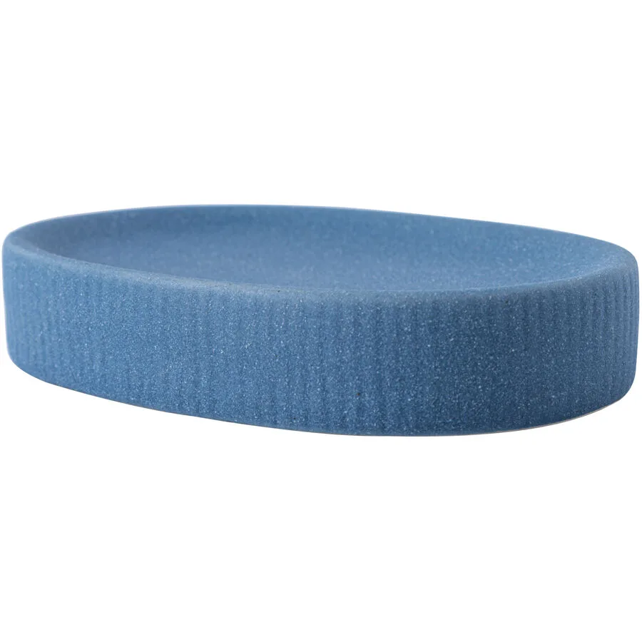 Seifenschale Lucy+ blau Keramik T 8 cm
