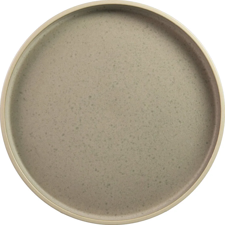 Teller flach Calypso cannelle Stoneware D 20 cm 1 Stk
