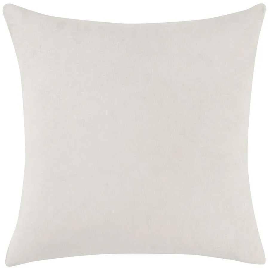 Kissenbezug Leana offwhite Einfarbig Leinen B 65 T 65 cm - Material: 100% Leinen