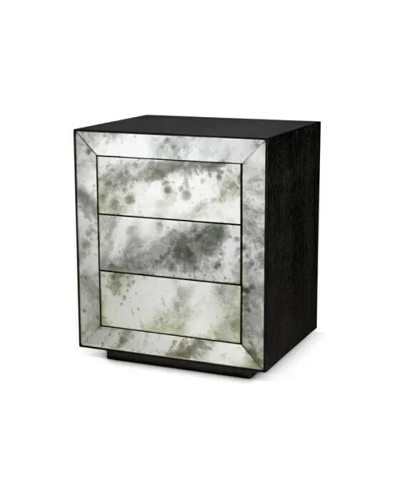 Bogart Nightstand Charcoal Grey