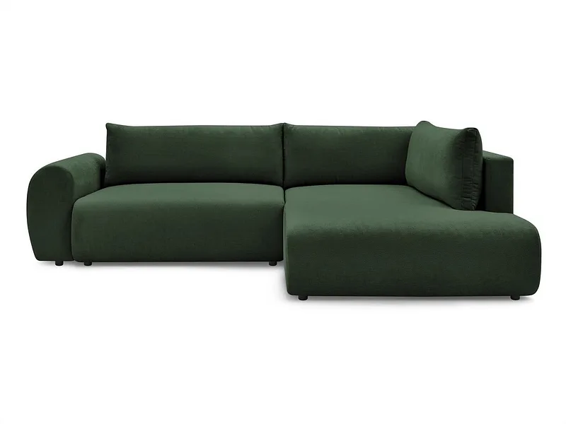 Ecksofa BOBOCHIC LUCIEN Stoff grün