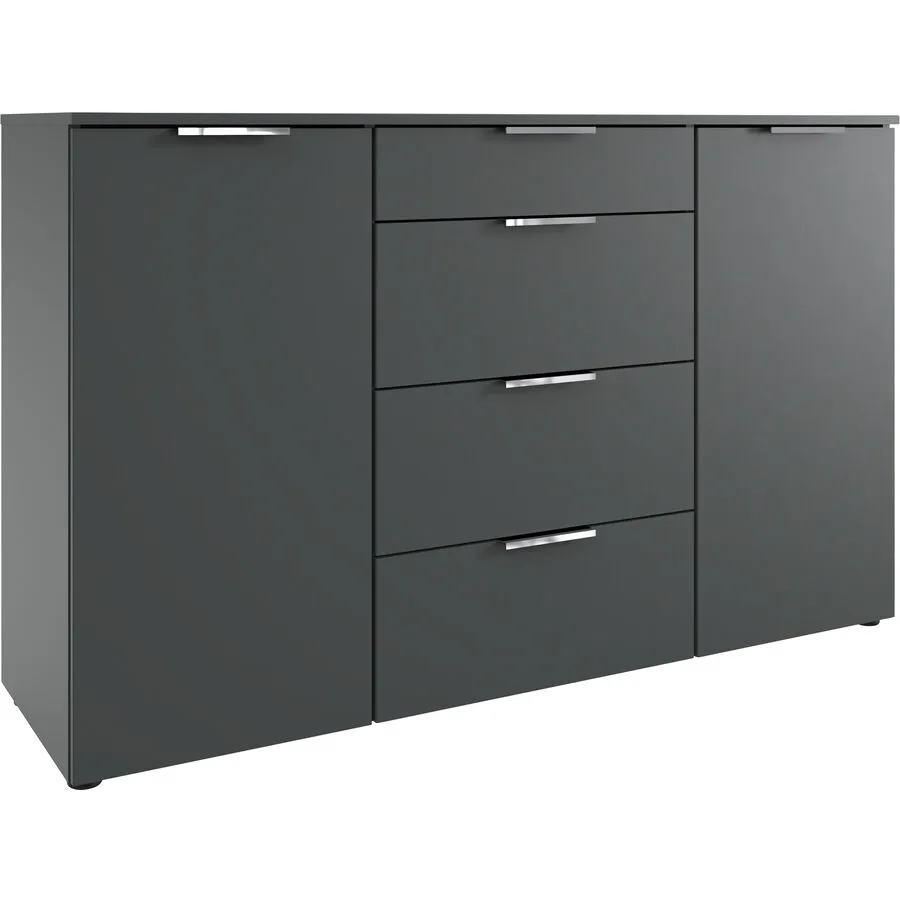Kommode Sanko graphit Holzwerkstoff B 135 H 84 cm