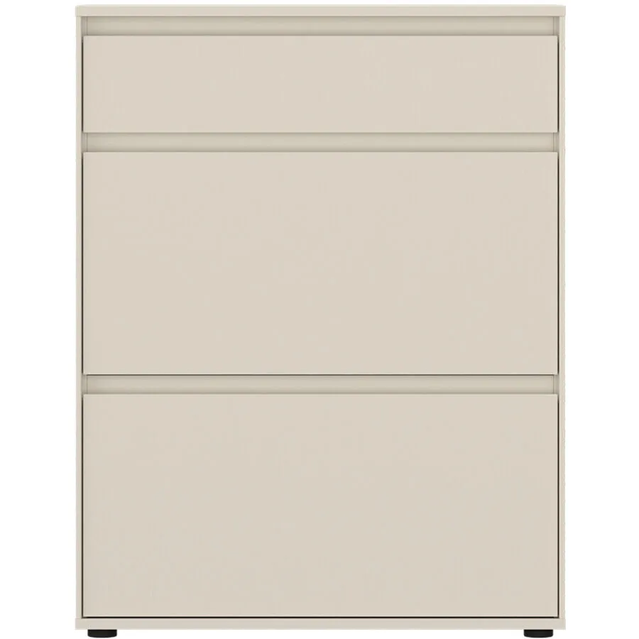 Schuhschrank Birio Kaschmir Spanplatte B 75 cm H 96.8 cm