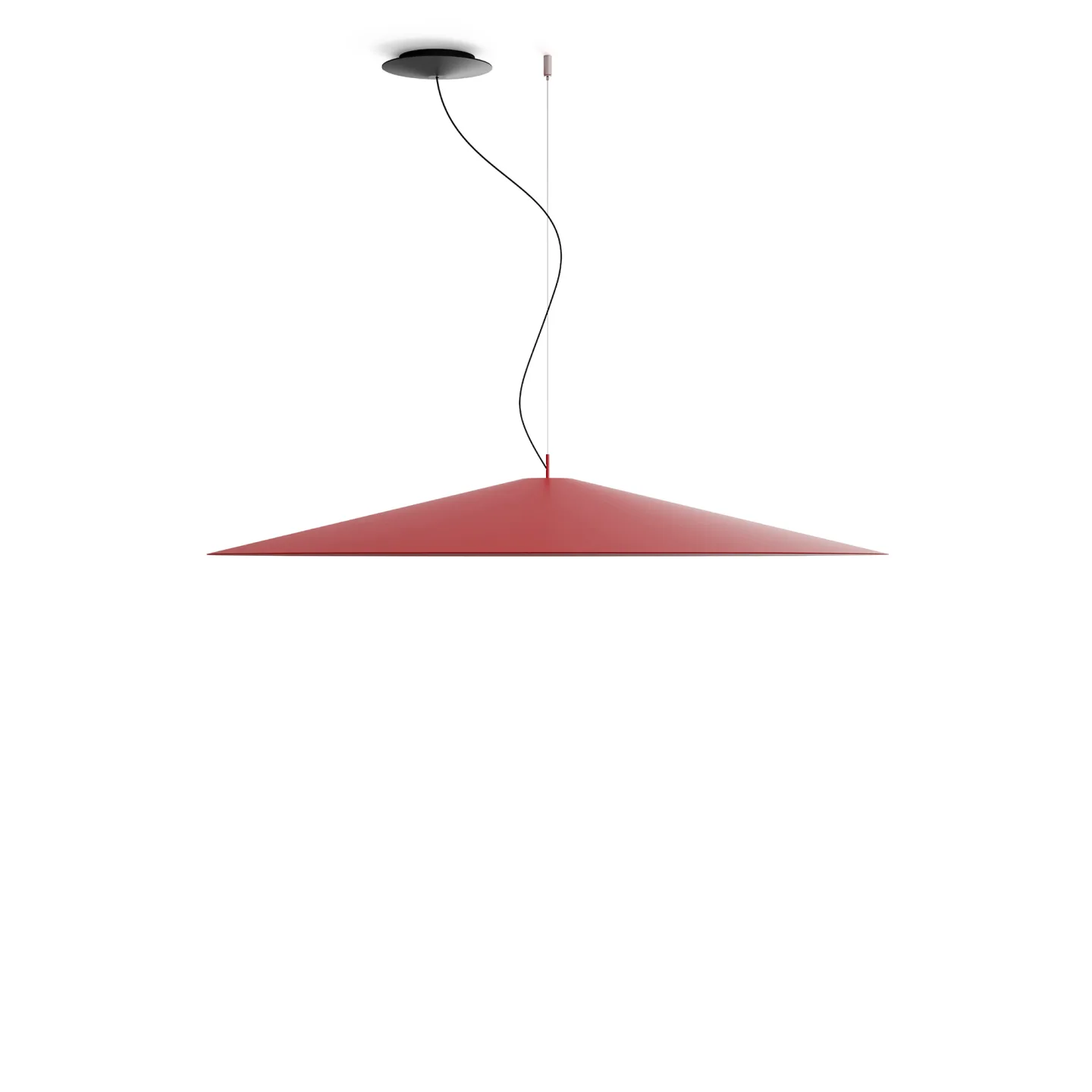 Luceplan - Koinè Pendellampa Ø110 cm - Red - Pendellampor - Mandalaki Studio - Röd