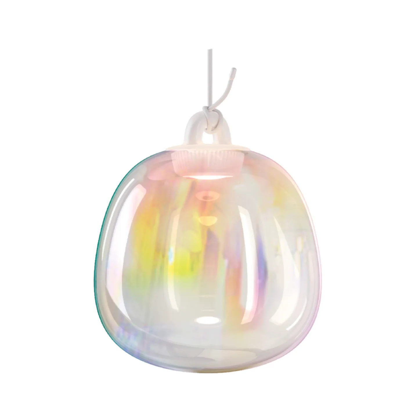 Oblò Pendel Small 2700K Rainbow/Hvid - Lodes - Stue - Glas