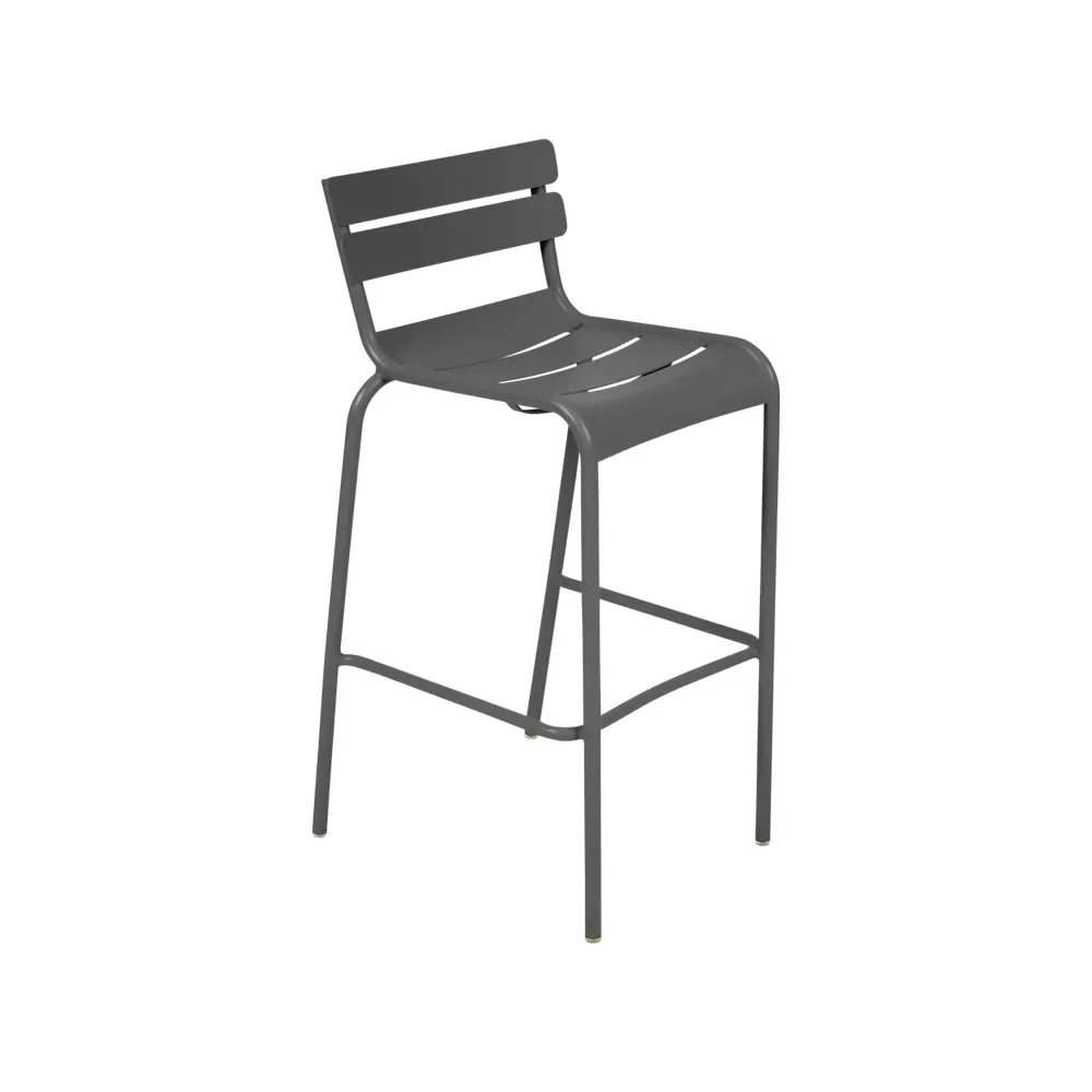 Fermob Luxembourg barstol Liquorice (svart)