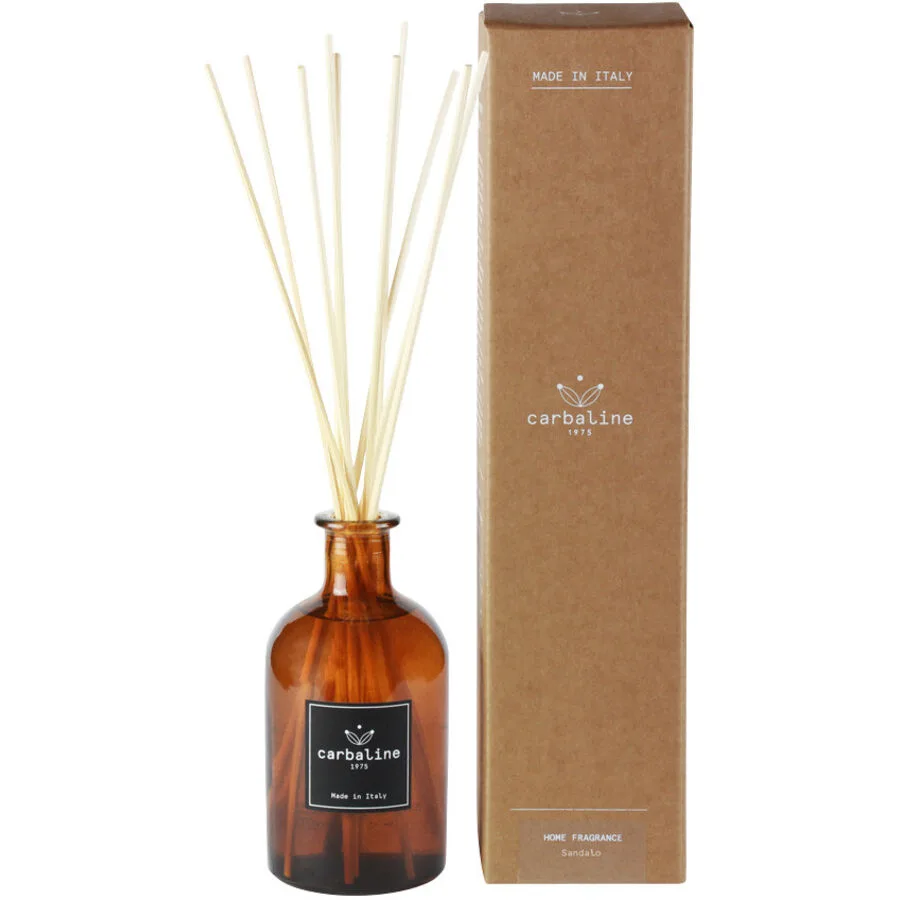 Raumduft Carbaline amber transparent 250 ml - Material: Glas, Schilfrohr