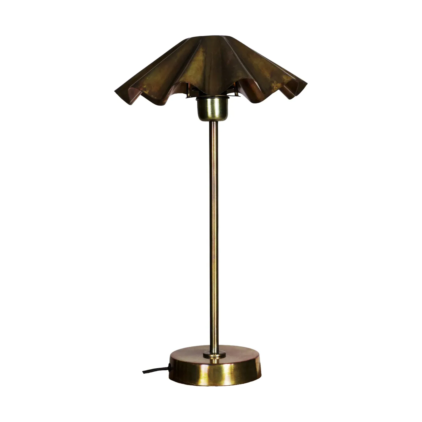 PR Home Aira Tischleuchte Gebürstetes Messing, 46 cm
