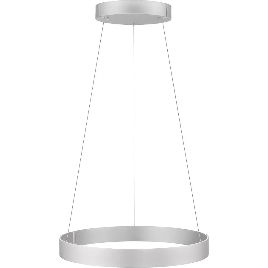 E-Clipse LED-Hängeleuchte, stone, Ø70 cm, Metall, CCT - PURE PURE E-Clipse - Wohnzimmer - Modern - Einflammig