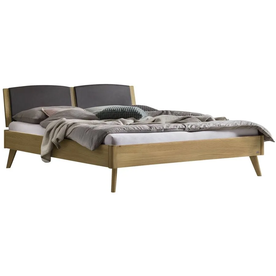 Hasena Bett Castello eiche hell Eiche massiv Massivholz 140 x 210 cm