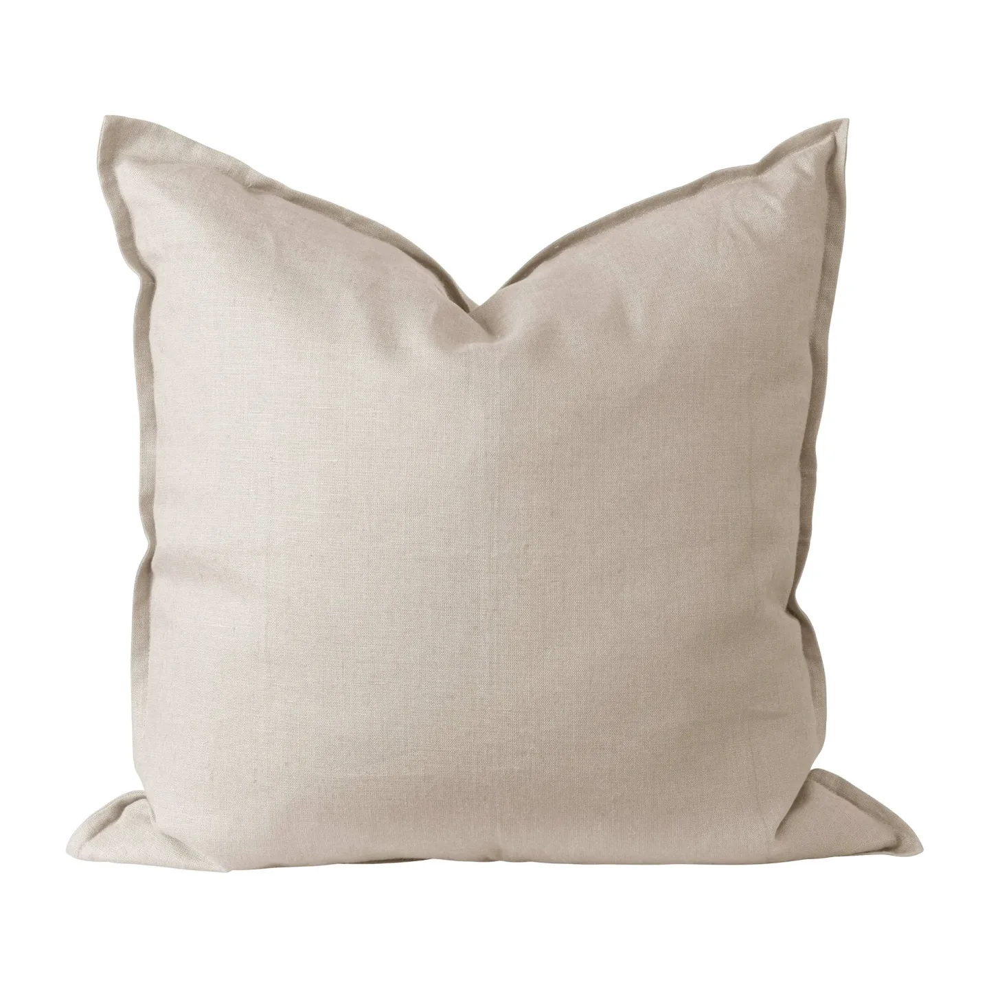 Scandi Living Calm Kissenbezug Leinen 50 x 50cm Greige