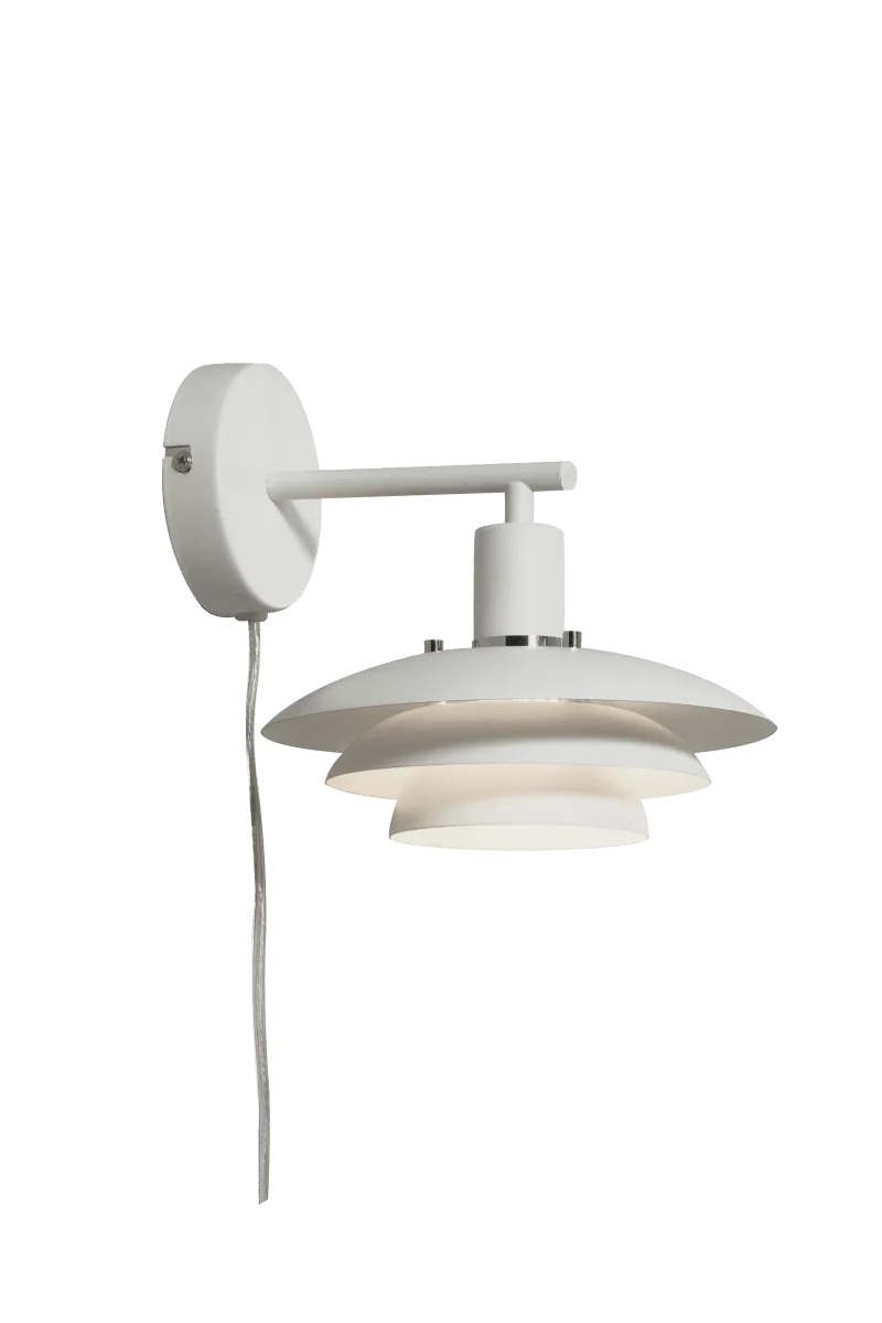 Epsilon Vägglampa Vit
