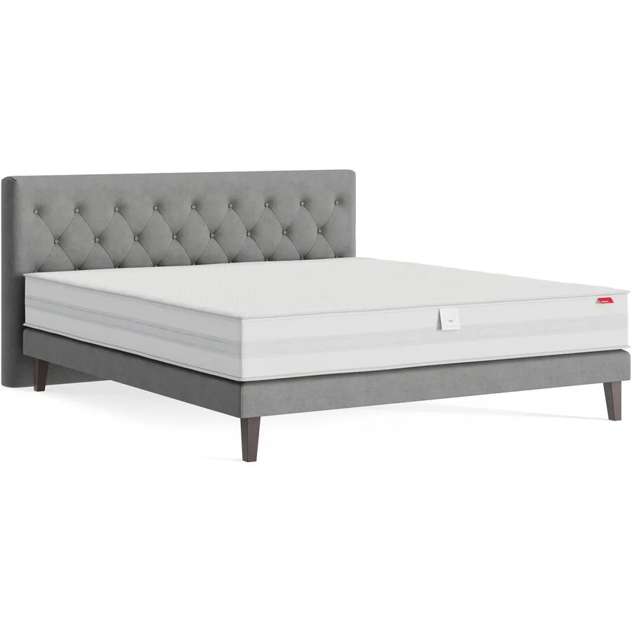 Boxspringbett Cloud Rolinka - Aluminium 180 x 200 cm - Möbel Konfigurator: Traummöbel individuell zusammenstellen