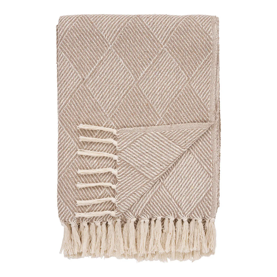 Bursa Plaid 130x180cm Taupe.