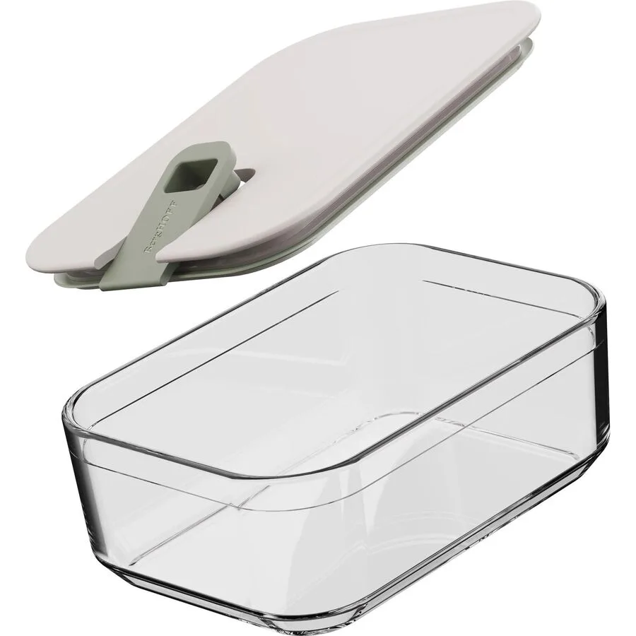Vorratsdose BergHOFF Weiss, Transparent Glas T 14.1 cm
