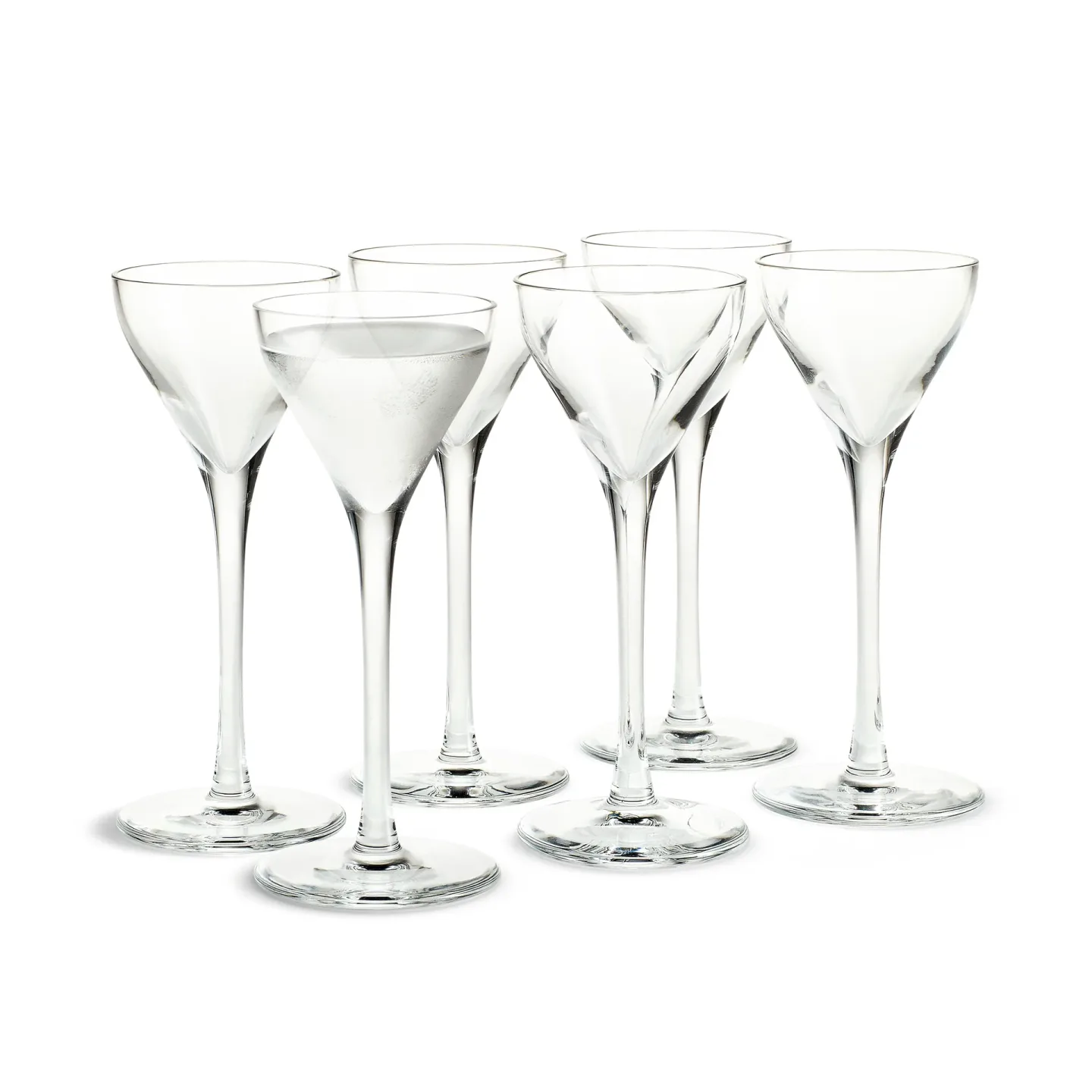 Holmegaard Cabernet Schnapsglas 4,5 cl 6er-Pack Transparent