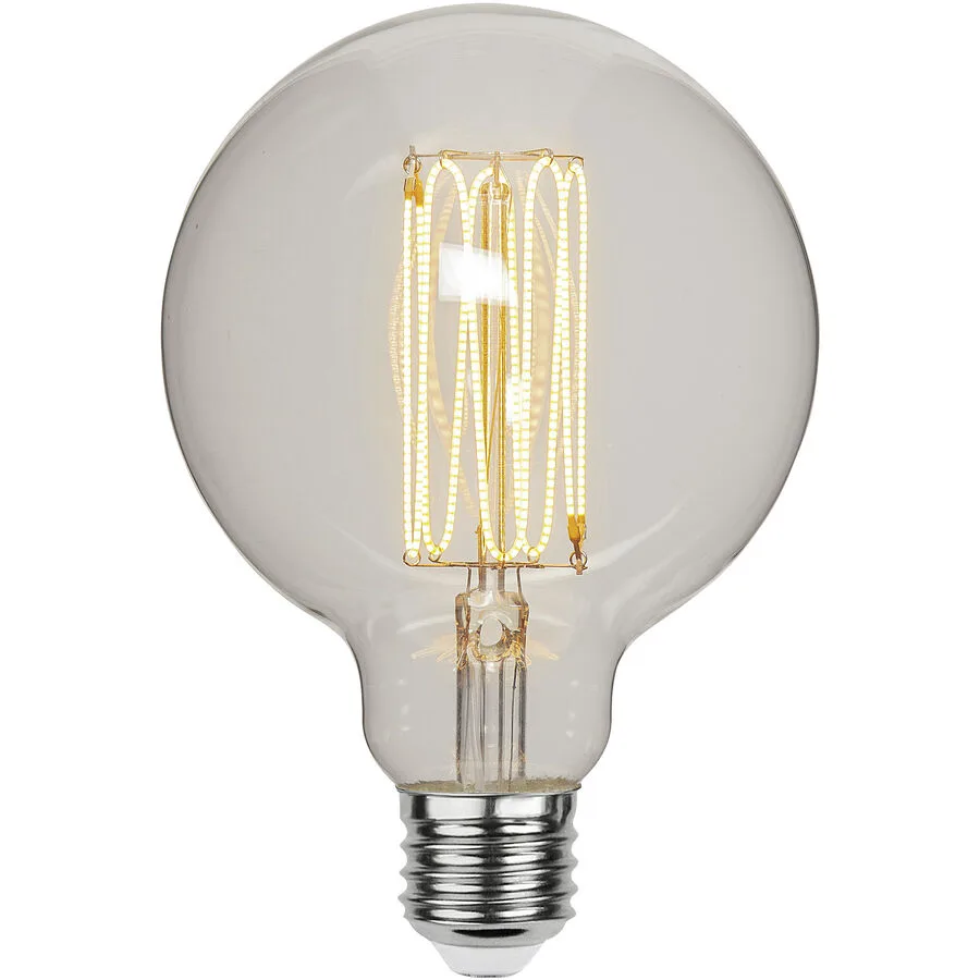 Bulbs Leuchtmittel Bulb Glas E27 3.8 W - Farbe: Transparent - LED - Lichtfarbe: Kerzenlicht - LED Leuchtmittel