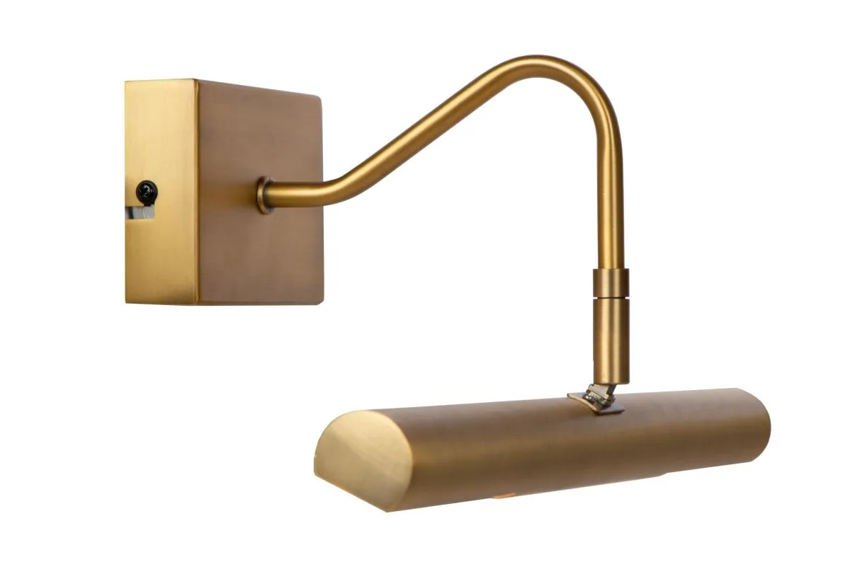 Lucide - Vinz 36cm - Tavelbelysning - Mattguld/mässing