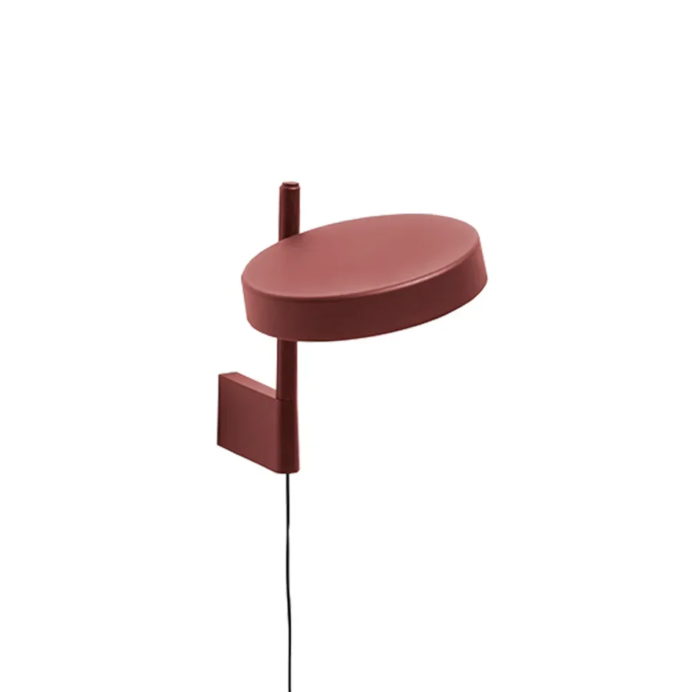 Wastberg+ w182 Pastille br1 vägglampa oxide red, kort arm