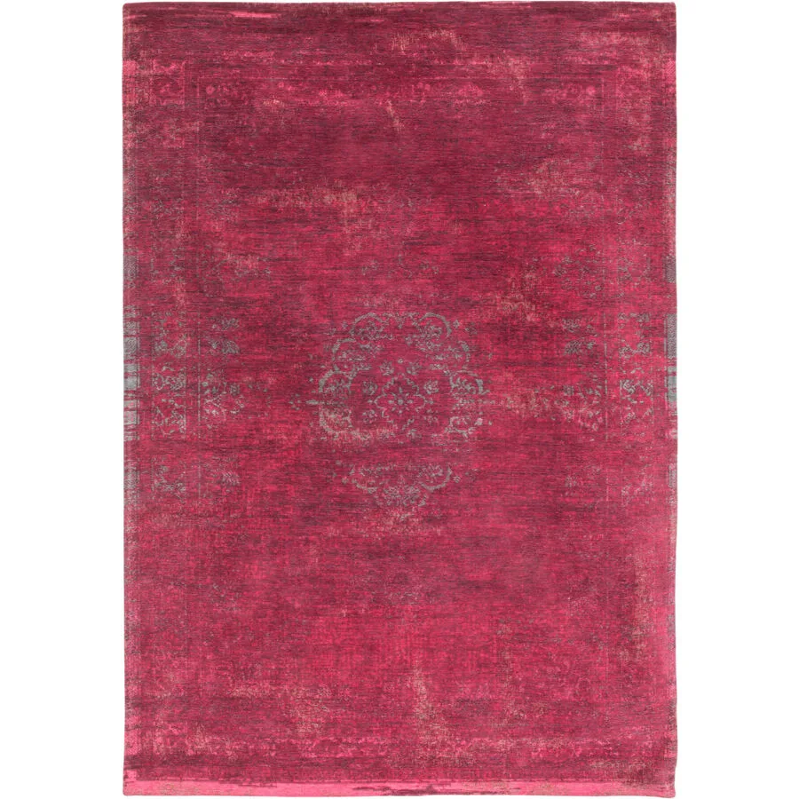 Teppich Medallion Rot, Pink, Grau Anderes Muster Polyester 170 x 240 cm