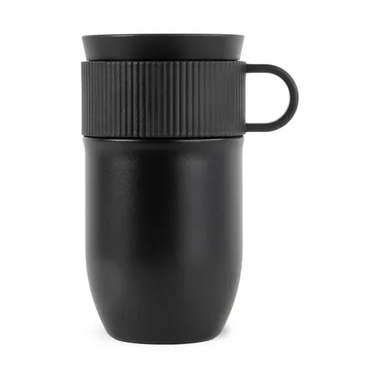 Sagaform Ted Autobecher Thermobecher 28 cm Schwarz