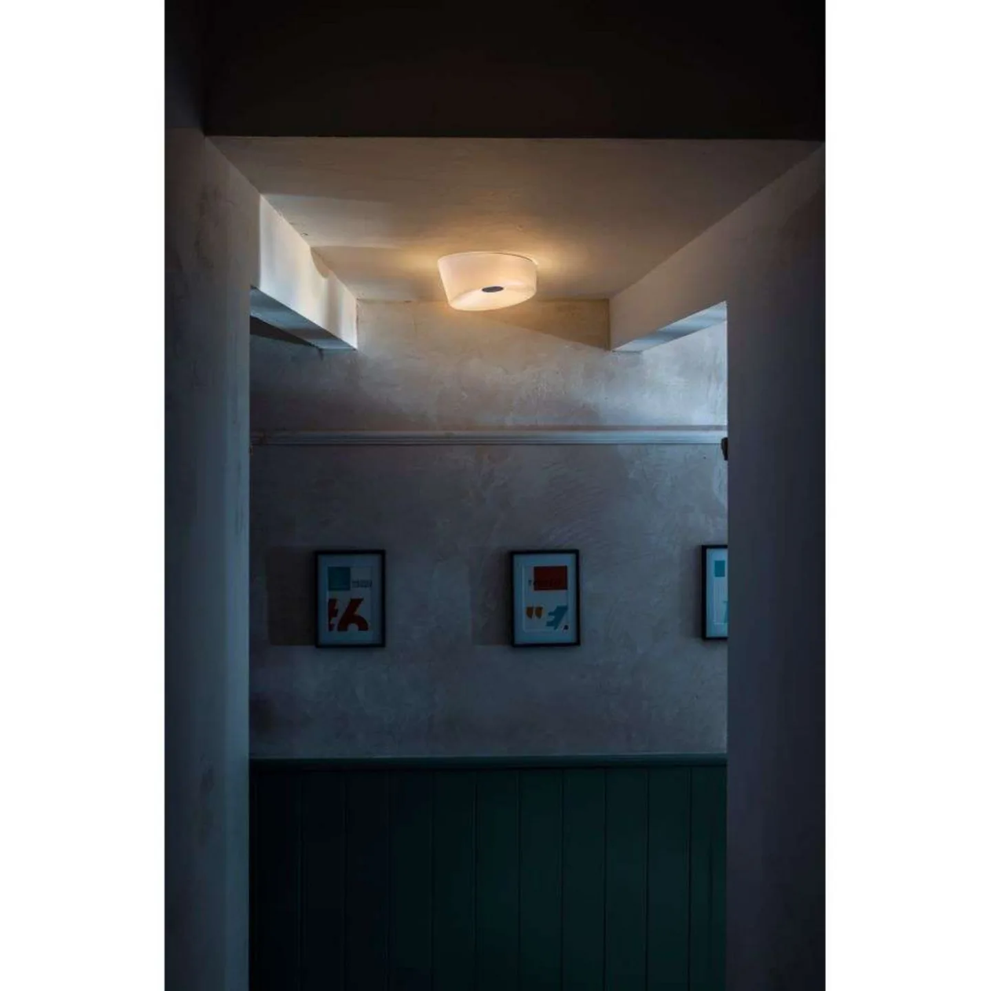 Lumiere XXS Wandleuchte/Taklampe White - Foscarini - Flurbereich - Glas