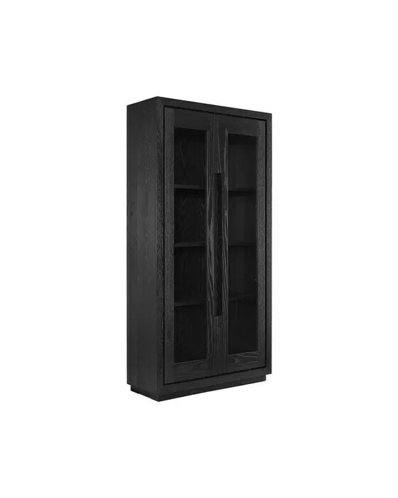 Hunter Glass Cabinet Black